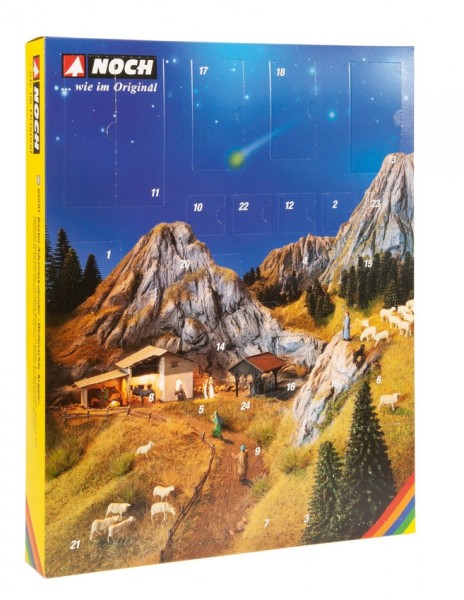 Noch 65591 Bastel-Adventskalender - Krippe